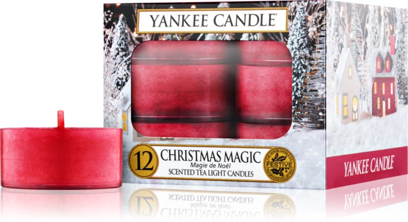 Yankee Candle Christmas Magic candela scaldavivande 12 pz