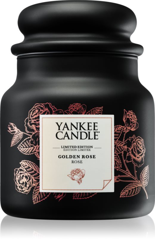 Yankee Candle Golden Rose lumanari parfumate 410 g mediu