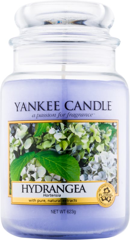 Yankee Candle Hydrangea świeczka zapachowa 623 g Classic duża