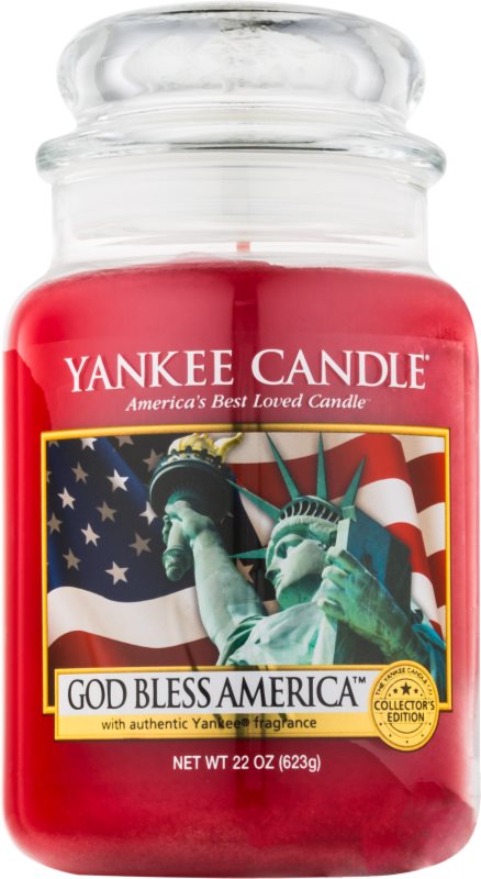Yankee Candle God Bless America vonná svíčka 623 g Classic velká