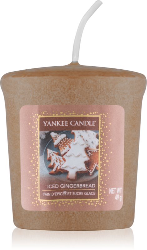 Yankee Candle Iced Gingerbread Votivkerze 49 g