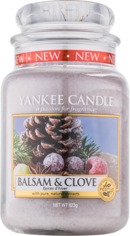 Yankee Candle Balsam & Clove Duftkerze 623 g Classic groß
