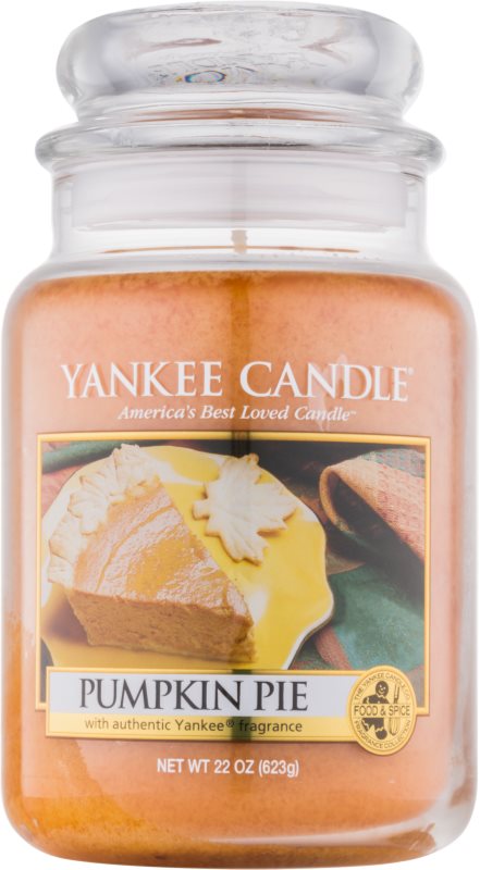 Yankee Candle Pumpkin Pie Scented Candle 623 g Classic Large
