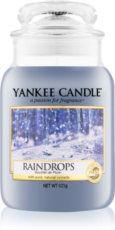 Yankee Candle Raindrops vonná svíčka 623 g Classic velká