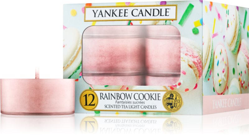 Yankee Candle Rainbow Cookie bougie chauffe-plat 12 x 9,8 g