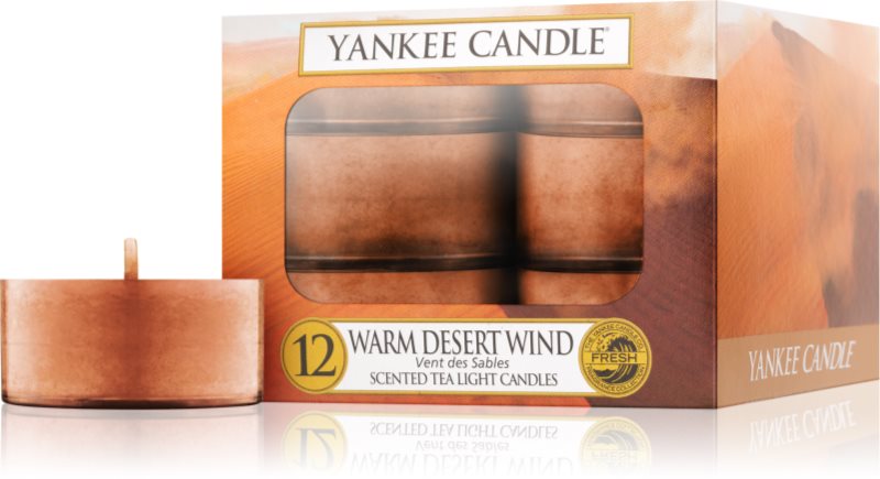 Yankee Candle Warm Desert Wind Tealight Candle 12 x 9,8 g
