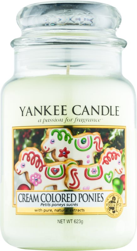 Yankee Candle Cream Colored Ponies vonná svíčka 623 g Classic velká