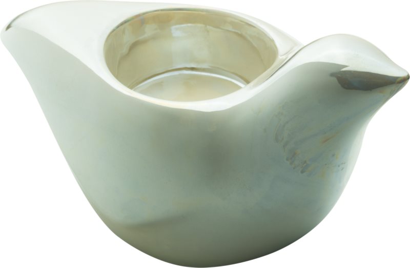 Yankee Candle Pearlescent Dove Ceramic Tea Light Holder