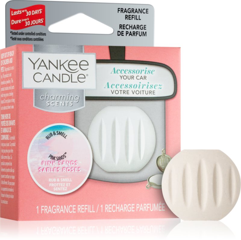 Yankee Candle Pink Sands illat autóba utántöltő