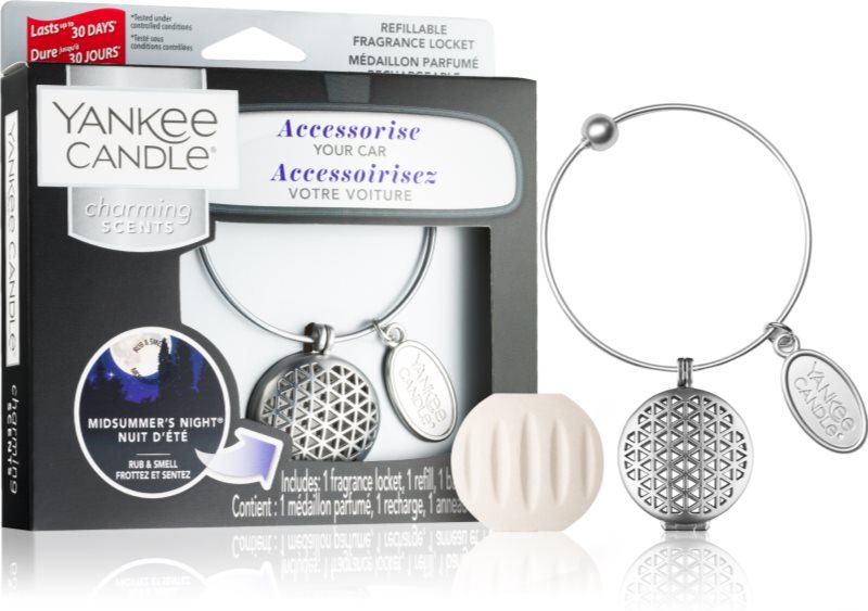 Yankee Candle Midsummer´s Night désodorisant voiture pendentif + recharge (Linear)