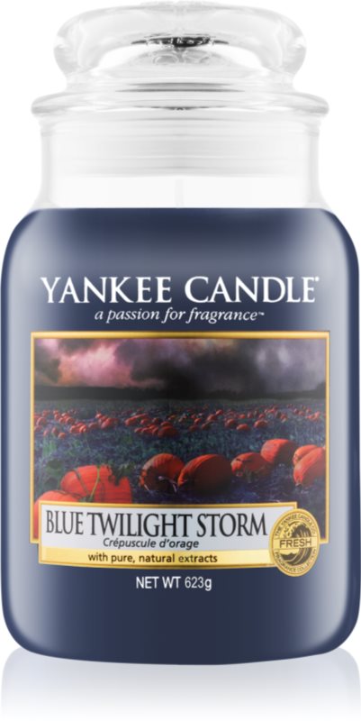 Yankee Candle Blue Twilight Storm lumânare parfumată 623 g Clasic mare