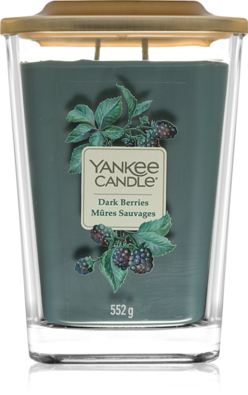 Yankee Candle Elevation Dark Berries lumânare parfumată 552 g mare