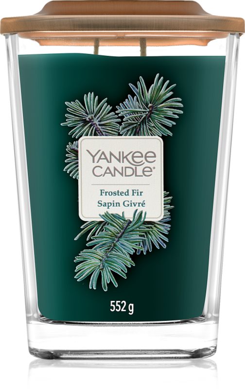 Yankee Candle Elevation Frosted Fir lumânare parfumată 552 g mare