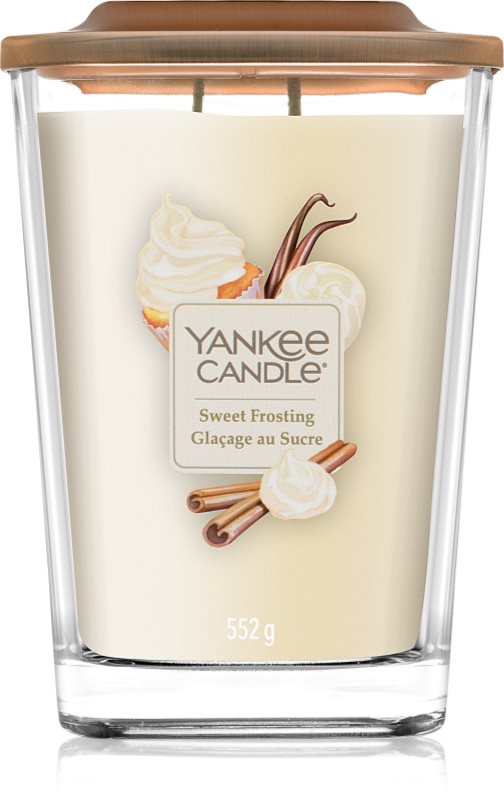 Yankee Candle Elevation Sweet Frosting lumânare parfumată 552 g mare