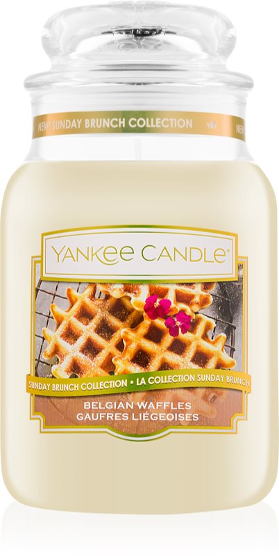 Yankee Candle Belgian Waffles vonná svíčka 623 g Classic velká