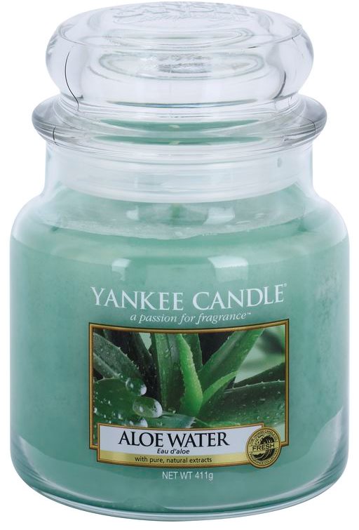 Yankee Candle Aloe Water lumanari parfumate 411 g Clasic mediu