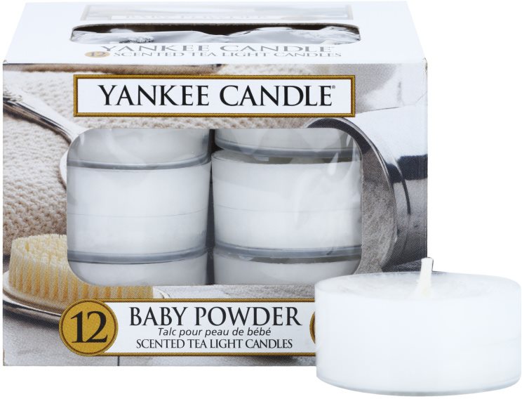 Yankee Candle Baby Powder Tealight Candle 12 x 9,8 g