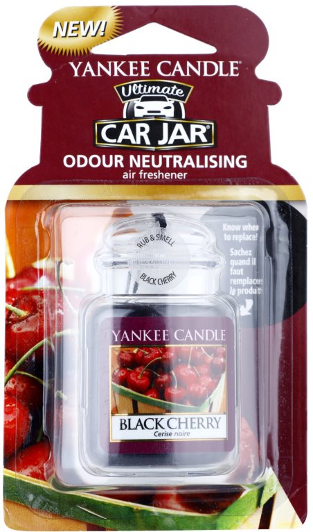 Yankee Candle Black Cherry Désodorisant voiture à suspendre