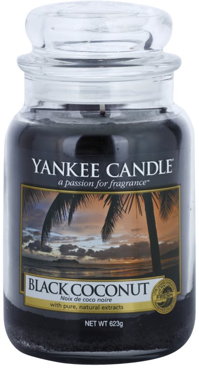 Yankee Candle Black Coconut lumânare parfumată 623 g Clasic mare