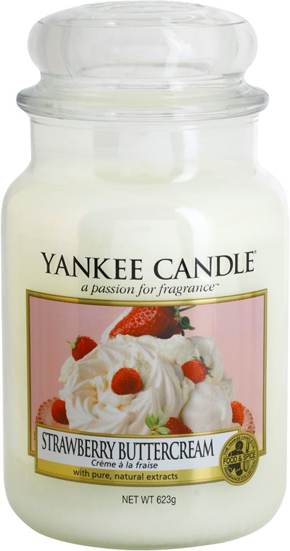 Yankee Candle Strawberry Buttercream Scented Candle 623 g Classic Large