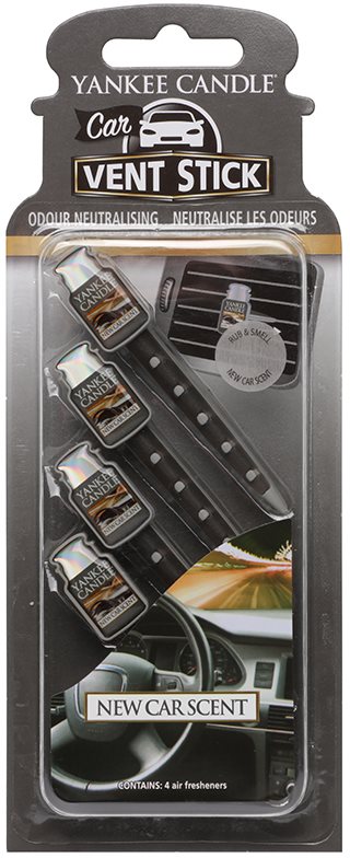 Yankee Candle New Car Scent ambientador auto 4 un.