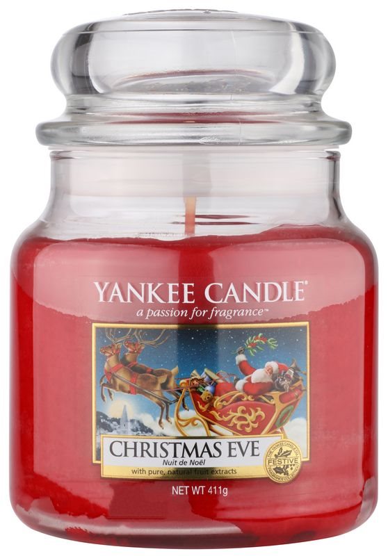 Yankee Candle Christmas Eve świeczka zapachowa 411 g Classic średnia