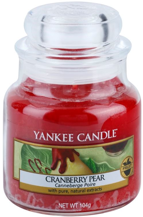 Yankee Candle Cranberry Pear świeczka zapachowa 104 g Classic mała