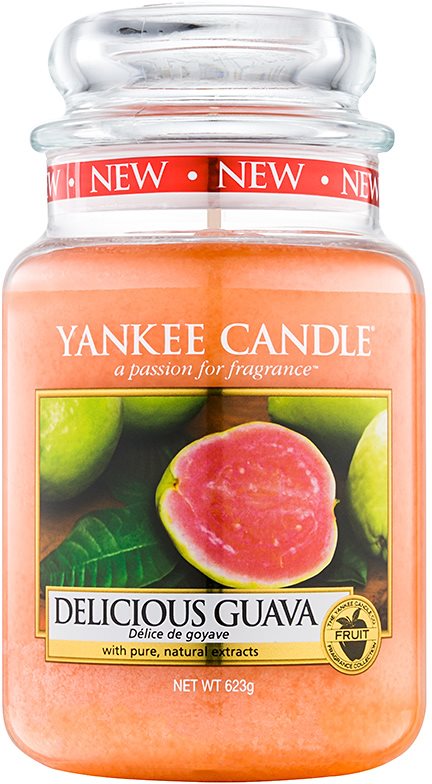 Yankee Candle Delicious Guava dišeča sveča 623 g Classic velika