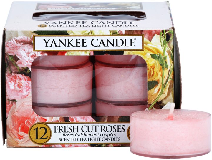 Yankee Candle Fresh Cut Roses Tealight Candle 12 x 9,8 g