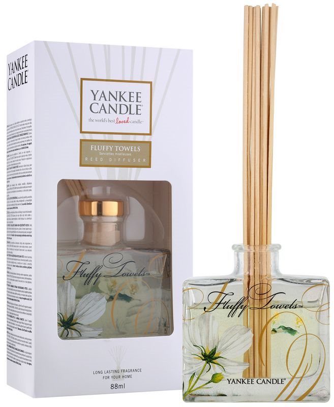 Yankee Candle Fluffy Towels aroma difusor com recarga 88 ml Signature