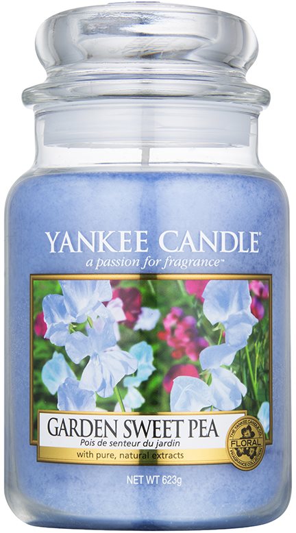 Yankee Candle Garden Sweet Pea lumanari parfumate 623 g Clasic mare