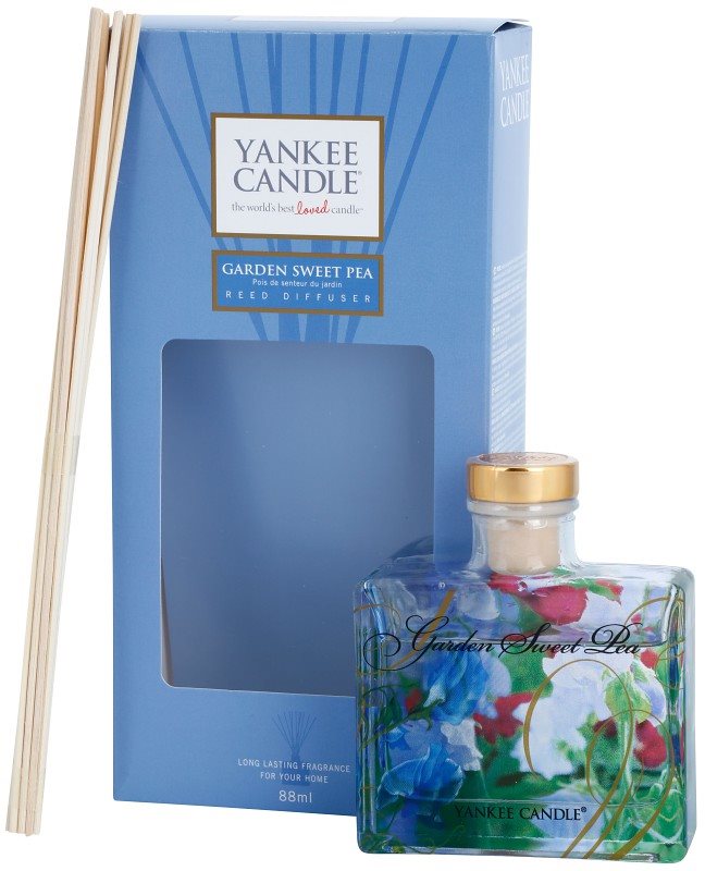 Yankee Candle Garden Sweet Pea Difusor de aromas con esencia 88 ml Signature