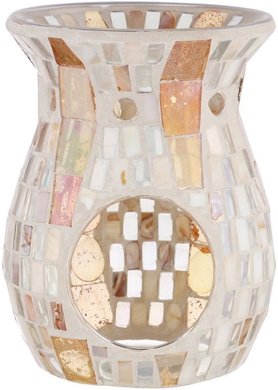 Yankee Candle Gold Wave Mosaic skleněná aromalampa