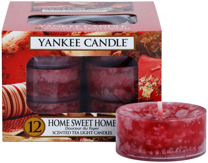 Yankee Candle Home Sweet Home teamécses 12 x 9,8 g