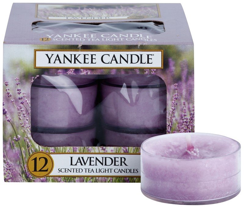 Yankee Candle Lavender świeczka typu tealight 12 x 9,8 g