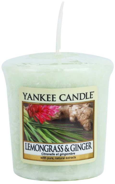 Yankee Candle Lemongrass & Ginger votívna sviečka 49 g