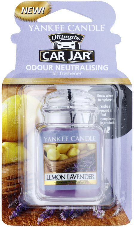 Yankee Candle Lemon Lavender aроматизатор за автомобил закачащ се