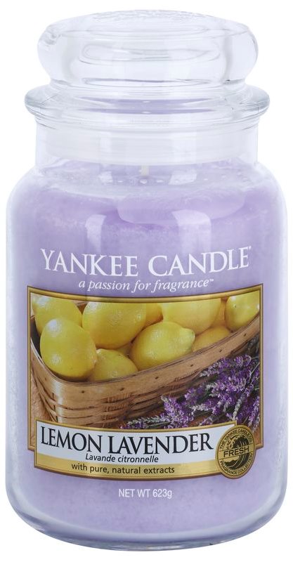 Yankee Candle Lemon Lavender świeczka zapachowa 623 g Classic duża