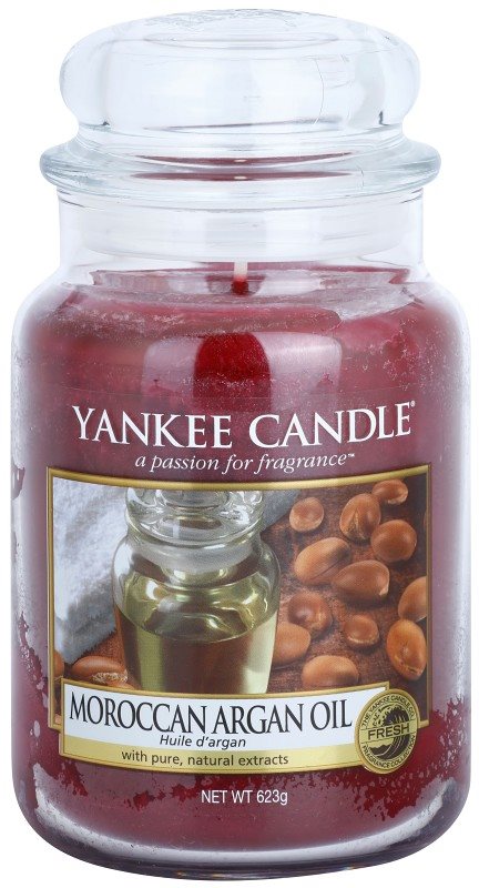 Yankee Candle Moroccan Argan Oil vonná svíčka 623 g Classic velká