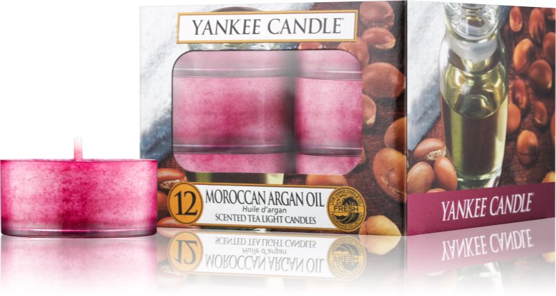 Yankee Candle Moroccan Argan Oil bougie chauffe-plat 12 x 9,8 g