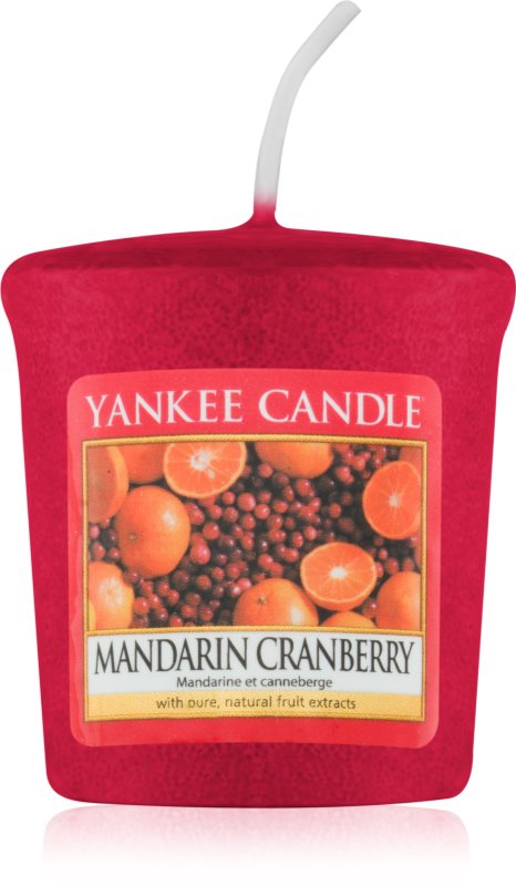 Yankee Candle Mandarin Cranberry votivní svíčka 49 g