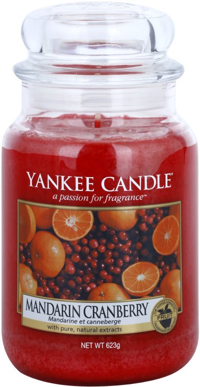 Yankee Candle Mandarin Cranberry Geurkaars 623 gr Classic Large