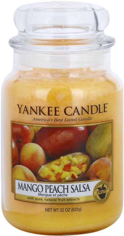 Yankee Candle Mango Peach Salsa lumanari parfumate 623 g Clasic mare