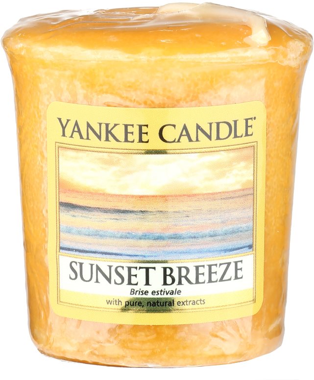 Yankee Candle Sunset Breeze velas votivas 49 g