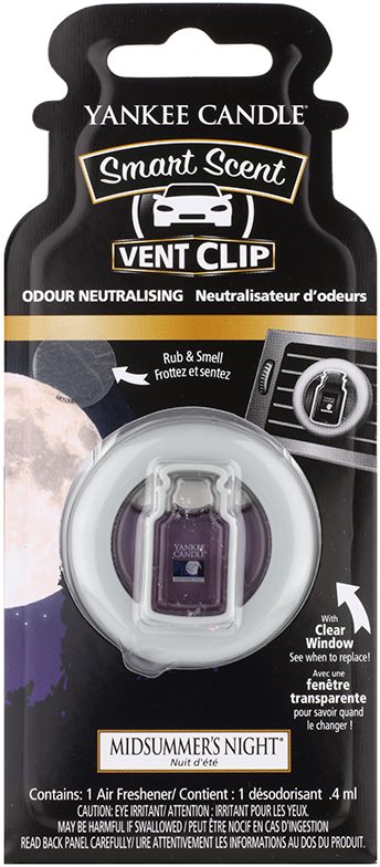 Yankee Candle Midsummer´s Night Car Air Freshener 4 ml Clip
