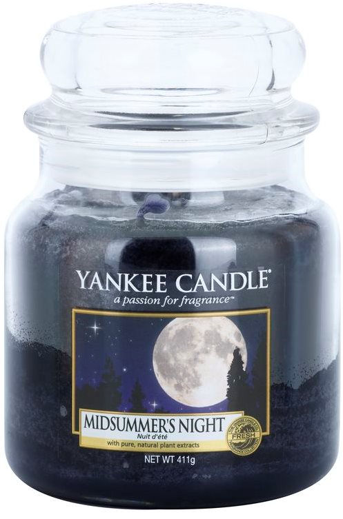Yankee Candle Midsummer´s Night Duftkerze 411 g Classic medium