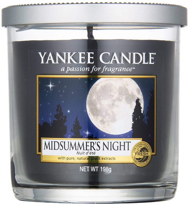 Yankee Candle Midsummer´s Night Duftkerze 198 g Décor klein