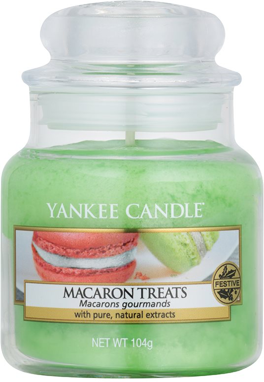 Yankee Candle Macaron Treats Αρωματικό κερί 104 γρ Κλασικό μικρό