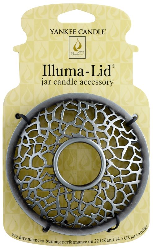 Yankee Candle Matrix Brushed inel decorativ lumânare clasica pe apa de dimensiuni mari și medii (Silver)
