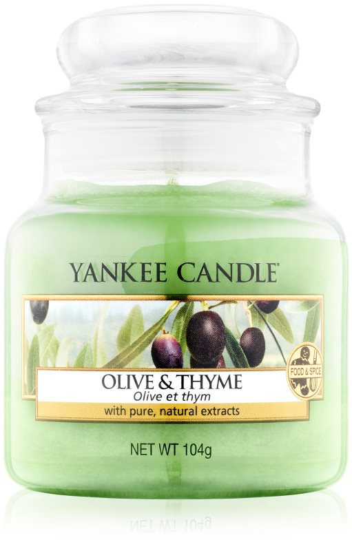 Yankee Candle Olive & Thyme Scented Candle 104 g Classic Mini